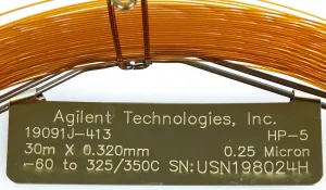 Agilent HP-5 (19019J-413) Capillary Column 30M x 0.32mm x 0.25µm, 23 of 23