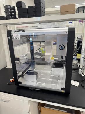 Opentrons OT2 Automated Liquid Handling Robot with Modular Deck and Multi-Channel Pipetting-cover