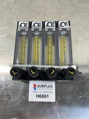 Omega FLDA3220ST Set of 4 Syringe Rack Flow Meters for Fluid Control-cover