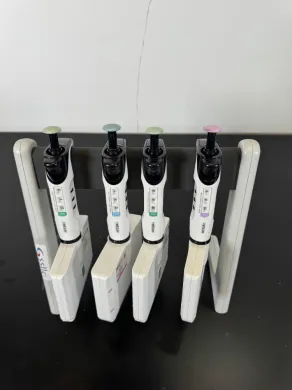 INTEGRA Biosciences Multichannel Pipettes Set with Stand, 20 µL to 1 mL Volumes
