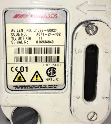 Edwards E2M1.5 Dual Stage Rotary Vane Vacuum Pump (1.2 CFM), 4 of 5