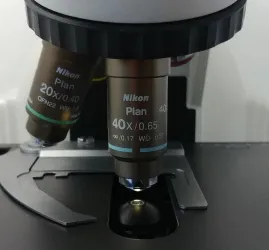 Nikon Eclipse E400 Compound Microscope with Dual Head Bridge for Pathology and Mohs, 7 of 11