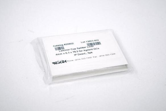 Restek 20802-200.5 Laminar Cup Splitter with Deactivated Wool for Agilent and Finnigan Gas Chromatographs-cover