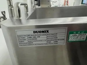Duoning DuoMix 200L Liquid Distribution System with Integrated Control Panel, 2 of 2