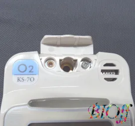 New Cosmos Electric KS-70 Integrated Oxygen Concentration Gas Detector Alarm, 4 of 5