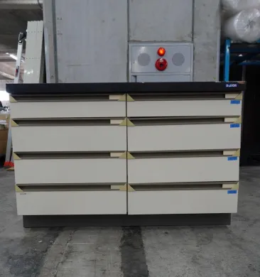 Dalton SJ1200 Side Experiment Table W120×D75×H80cm with 2 Upper Drawer Rows