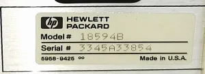 HP 7673 (18594B) Autosampler Controller for HP 5890 Series II GC, 28 of 28