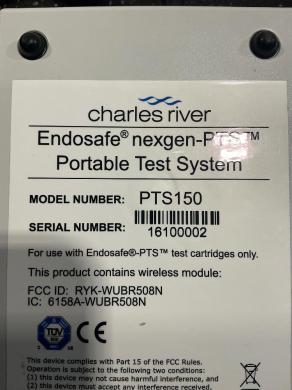 Charles River Endosafe nexgen-PTS PTS150 Portable Endotoxin Testing System-cover