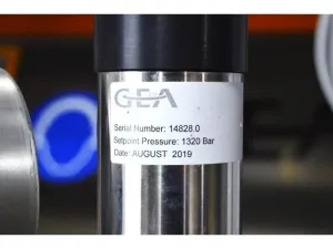 GEA Ariete 3015 High-Pressure Triplex Plunger Homogenizer for Pilot and Small-Scale Production, 39 of 41
