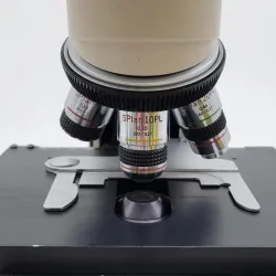 Olympus BH-2 Research Microscope with Phase Contrast and Trinocular Head, SPlan Objectives, 4 of 6