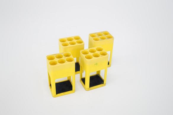 Hettich 5231 Centrifuge Adapter for Rotor 1494 Bucket 1427, 6 × 15 mL, 17 × 100 mm, Set of 4-cover