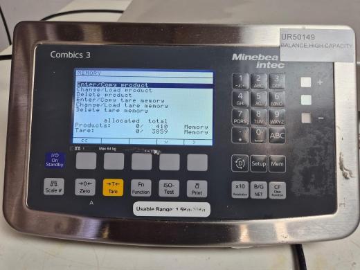 Minebea Intec Combics 3 Industrial Weighing Indicator for Modular Scale Systems-cover