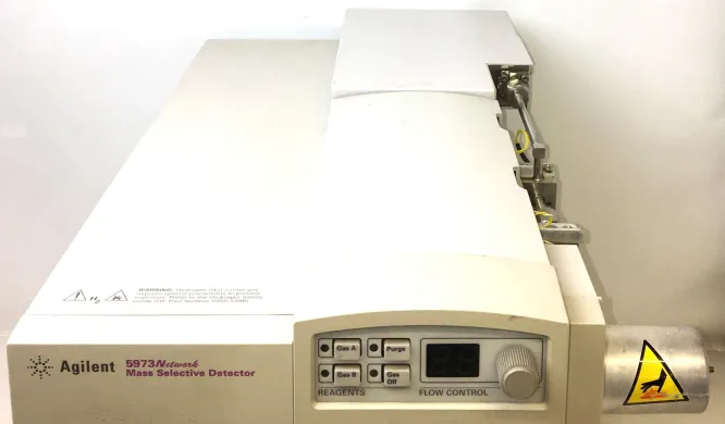 Agilent 5973N Network Mass Spectrometer Detector with G59864B Ionization Gauge Controller for GC-MS Applications