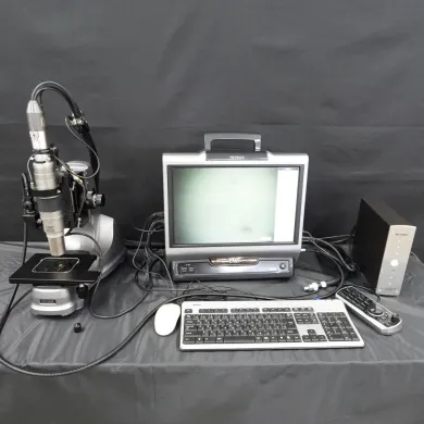 Keyence Digital Microscope VHX-1100 System with VHX-S15 and VH-Z500R Lens
