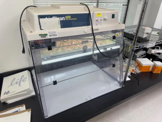 AirClean AC632DB PCR Workstation with HEPA-Filtered Airflow for Molecular Biology-cover