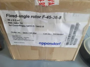 Eppendorf F-45-36-8 Fixed Angle Rotor for Eppendorf 5415D/R Centrifuges, 3 of 3