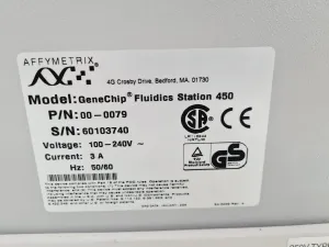 Affymetrix GeneChip Scanner 3000 System with Fluidics Station 450 and Autoloader, 21 of 28
