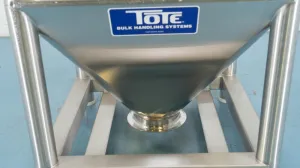 Totes Bulk Handling 400 Liter Stainless Steel Storage Tote for Bioprocessing, 3 of 4