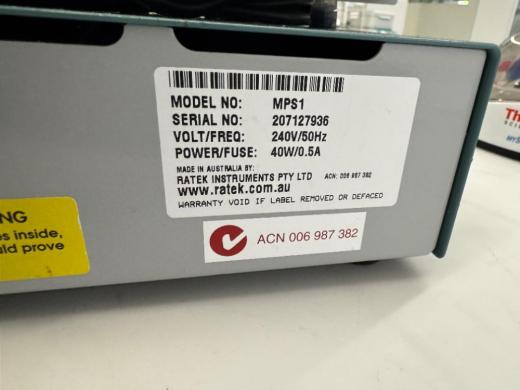 Ratek MPS1 Platform Shaker for Controlled Laboratory Mixing and Agitation-cover