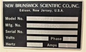 New Brunswick XPH-41 Peristaltic Pump with Masterflex QuickLoad Head, 3 of 3
