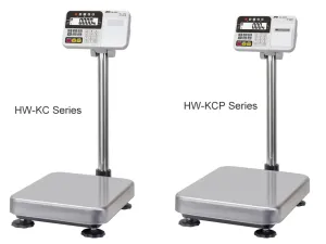 A&D HW-100KC/HW-100KCP 100 kg Platform Scale with 10 g Readability, 2 of 2