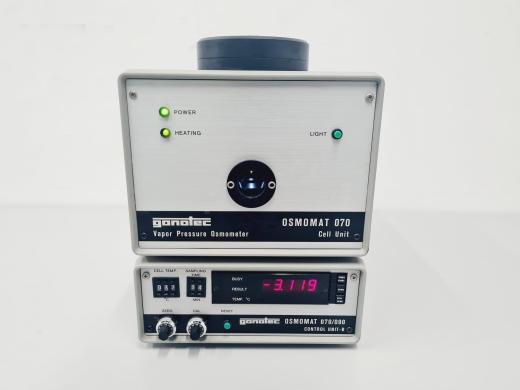 GonoTec Osmomat 070 Cell Unit with Osmomat 070/090 Control Unit B for Freezing Point Osmometry-cover