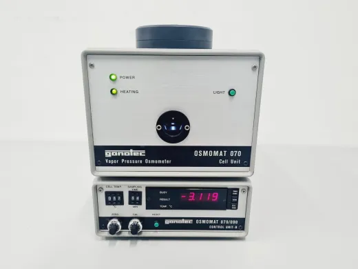 GonoTec Osmomat 070 Cell Unit with Osmomat 070/090 Control Unit B for Freezing Point Osmometry