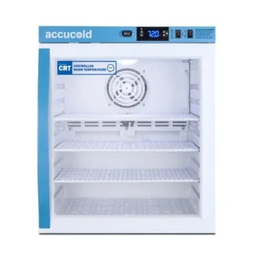 Accucold ARG1PV-CRT 1 Cu.Ft. Controlled Room Temperature Cabinet for Medication Storage
