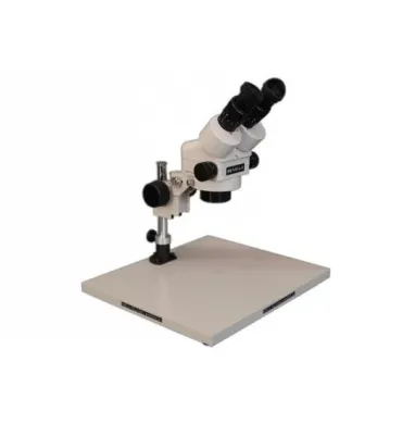 Meiji EMZ-5 Zoom Stereo Microscope with MA502 Eyepieces and KBL Large Base Stand