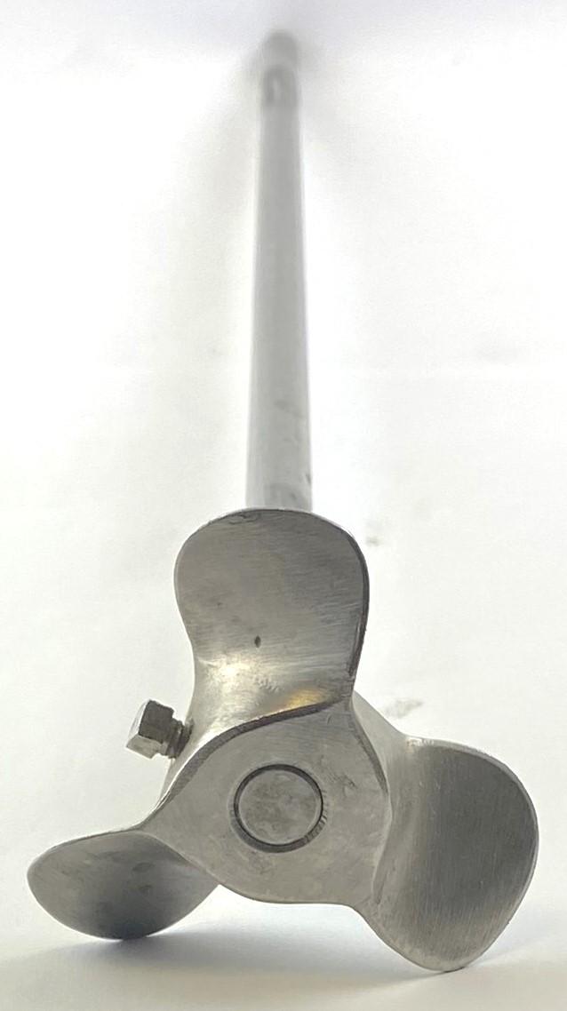 Stainless Steel Axial Flow Pitched Blade Impeller for High-Speed Low Viscosity Mixing