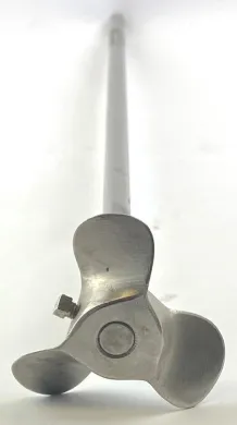 Stainless Steel Axial Flow Pitched Blade Impeller for High-Speed Low Viscosity Mixing