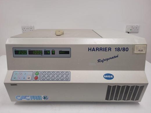 Sanyo MSE Harrier 18/80 Refrigerated Centrifuge with Rotor-cover