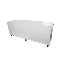 TrippNT Belize Lab Island Cart with Locking Roll-Top Doors and Chemical-Resistant HDPE Construction, 7 of 10
