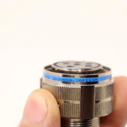 Amphenol D38999/26FE6SN MIL-DTL-38999 Series III Circular Connector, 6-Contact Crimp Socket Plug, 5 of 5