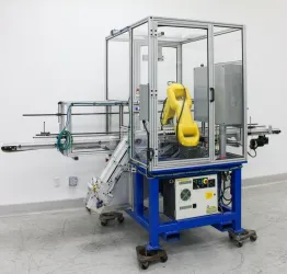 FANUC R-30iB Mate Plus Robot Cell with LR Mate 200iD/7L for Automated Pick and Place, 9 of 12