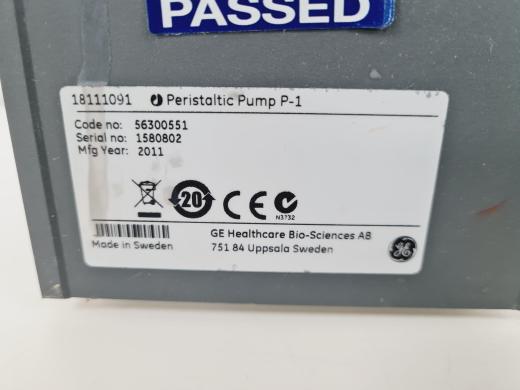 GE single-channel P-1 Peristaltic Pump-cover