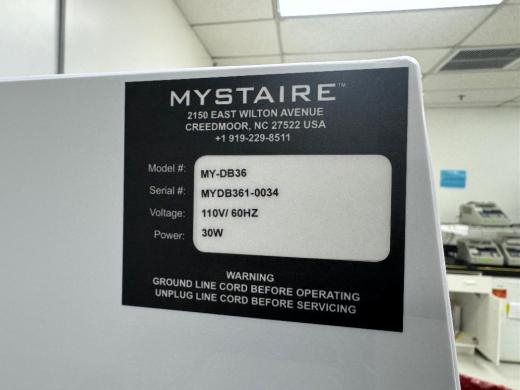 Mystaire MY-DB36 Clean Prep Station with Integrated UV Contamination Control-cover