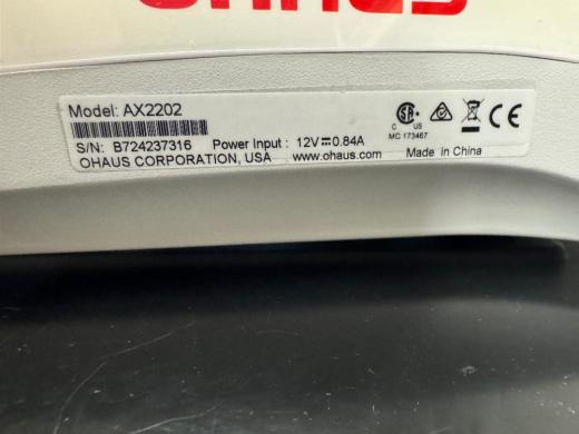 OHAUS Adventurer AX2202 Precision Digital Laboratory Scale-cover