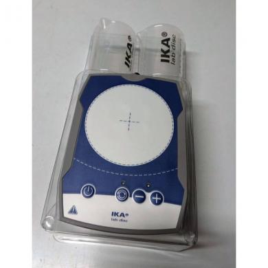 IKA lab disc white-cover