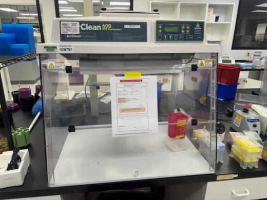 AirClean 600 PCR Workstation with Model 300 Controller for Contamination-Free Sample Prep-cover