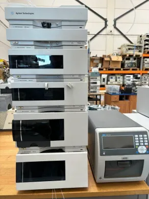 Agilent 1200 Series HPLC System with ELSD and Fraction Collector