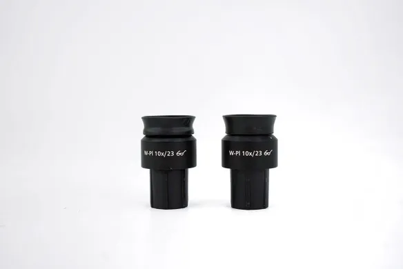 Zeiss W PL Microscope Eyepieces 10x/23 1016-758 Set of 2