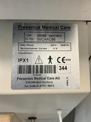 Fresenius Medical Care 4008 S Hemodialysis Machine for Clinical Dialysis Treatments-cover