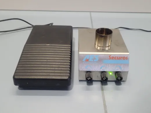 AES securos Bunsen Burner with Pedal
