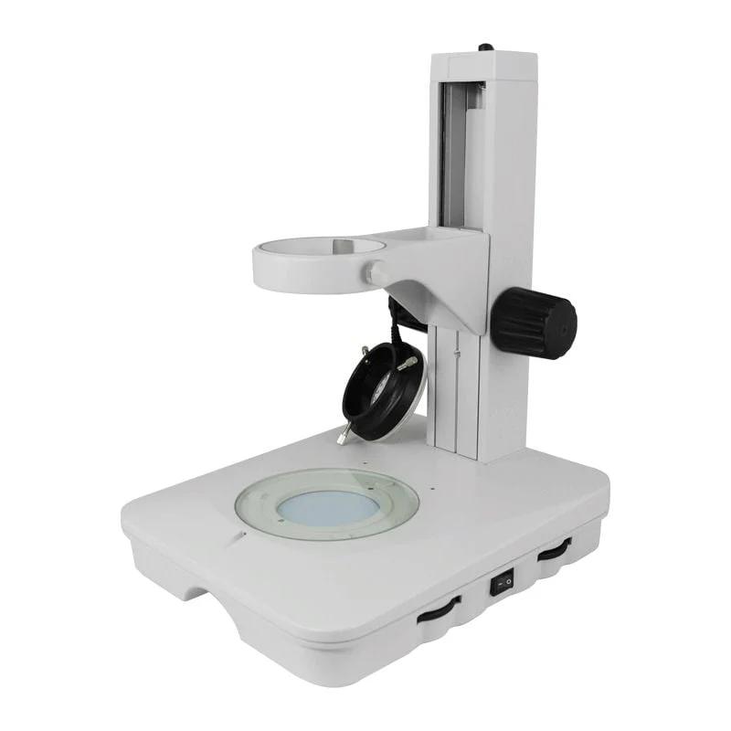 Munday Microscope Track Stand with 76mm Dual LED Illumination