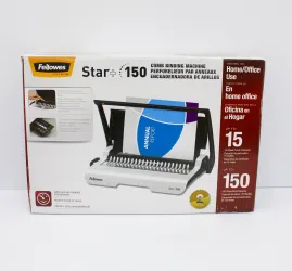 Fellowes Star+150 Manual Comb Binding Machine with 15-Sheet Punch and 150-Sheet Bind Capacity, 5 of 12