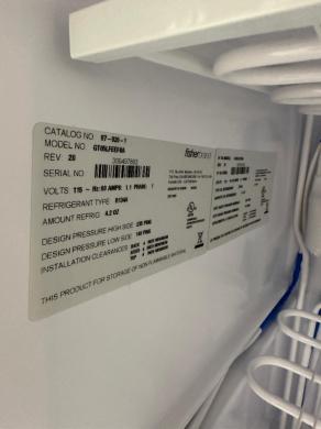 Fisherbrand Isotemp Undercounter Laboratory Freezer for Sample Storage-cover