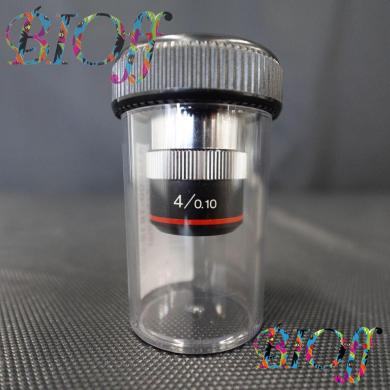 Used 4x Microscope Objective Lens, NA 0.10, SALE/5594-cover