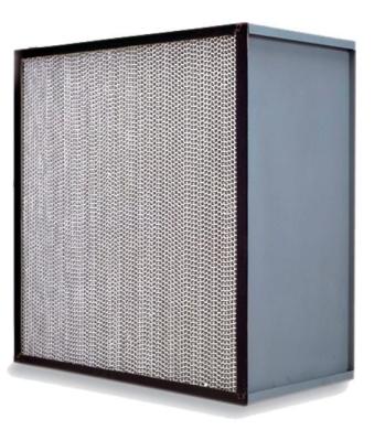 Camfil Absolute XH HEPA Filter with 16-gauge Steel Frame, 99.999% Efficiency-cover