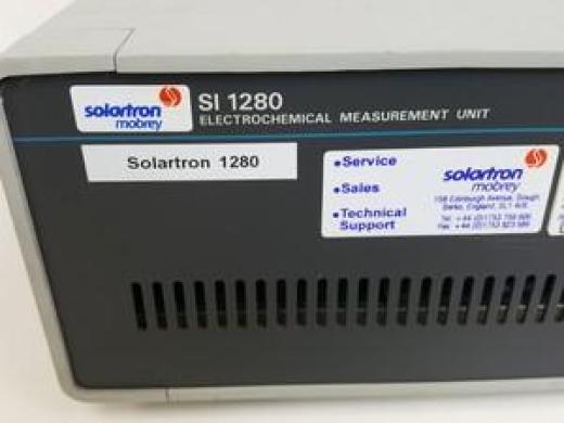 Solartron SI 1280 Electrochemical Measurement Unit  Model - 1280A Lab-cover